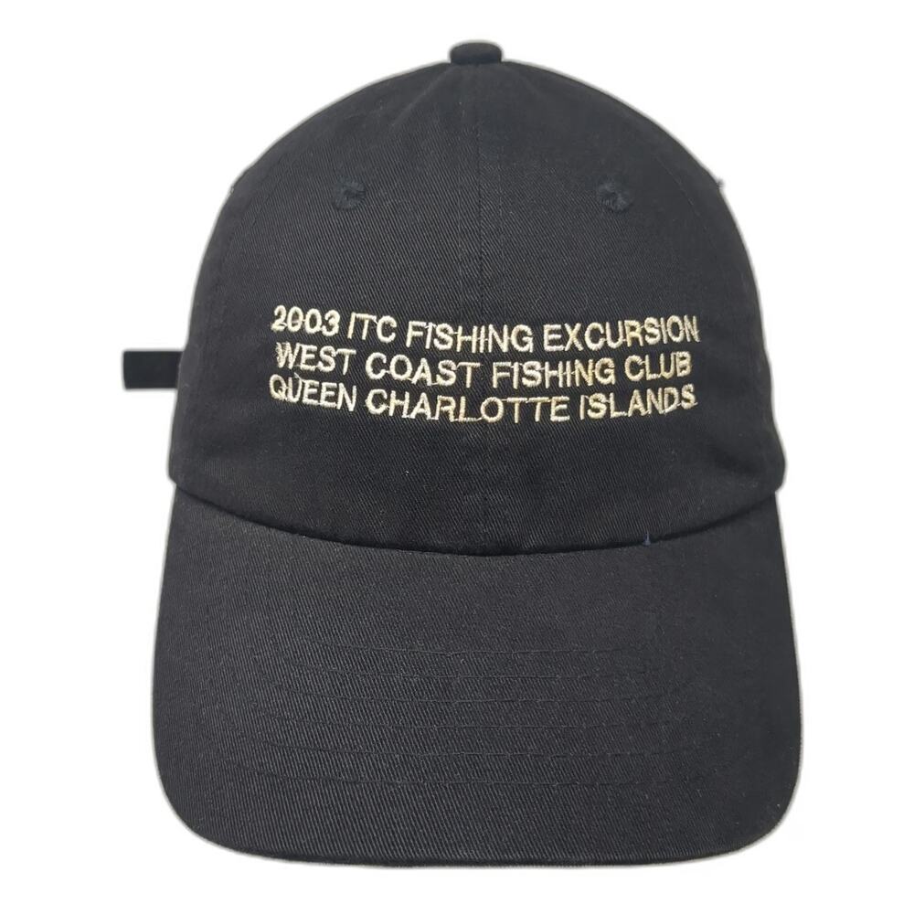 Zkapz Baseball Cap Black One Size 2003 ITC Fishing Excursion West Coast Club Hat